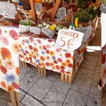 Naplaćivanje fotografiranja štanda (Foto: Dnevnik.hr)
