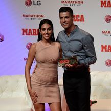Georgina Rodriguez i Christiano Ronaldo (Foto: AFP)
