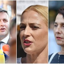 Ministar Tomislav Ćorić, Nella Slavica, Ljiljana Zmijanović (Foto: Pixell)