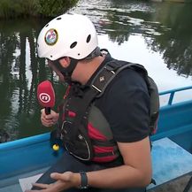 Nikica Spudić iz HGSS-a Karlovac i Domagoj Mikić