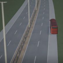 Prikaz prometne nesreće na autocesti - 3