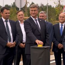 Plenković otvorio dionicu Istarskog ipsilona