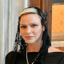 Princeza Charlene od Monaka na audijenciji kod Pape - 6