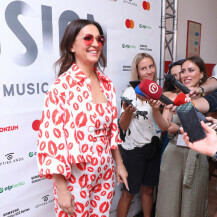 Nina Badrić u kompletu s pusama na festivalu Fusion koji se održava u Splitu - 5
