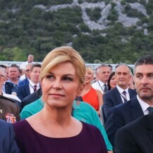 Kolinda Grabar-Kitarović na otvorenju Pelješkog mosta