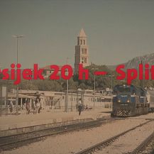 Vlak Osijek-Split - 1