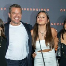 Matt Damon s kćerima na premijeri filma