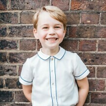Princ George kao mali dječak