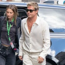 Brad Pitt na snimanju filma o Formuli 1