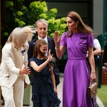 Princeza Charlotte i princeza Catherine na finalu Wimbledona - 1