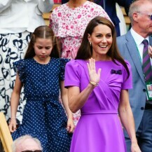 Princeza Charlotte i princeza Catherine na finalu Wimbledona