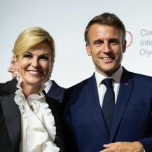 Kolinda Grabar-Kitarović i Emmanuel Macron