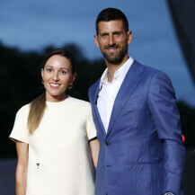 Jelena i Novak Đoković na svečanoj večeri uoči početka Olimpijskih igara u Parizu - 3