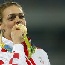 Sandra Elkasević s olimpijskim zlatom