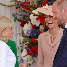 Brigitte Macron i Catherine Middleton u Londonu - 6