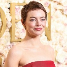 Emma Stone na dodjeli Zlatnih globusa