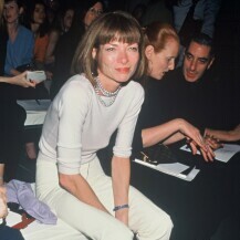 Anna Wintour 1998. na Njujorškom tjednu mode u svojim manolicama