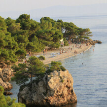 Plaža Punta rata u Brelima