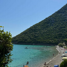 Plaža Divna na Pelješcu