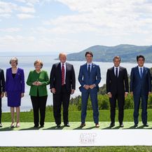Zajednička slika sudionika summita G7 (Foto: Dnevnik.hr)