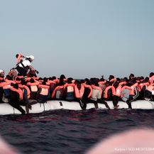 Spašavanje migranata (Karpov / SOS MEDITERRANEE / AFP)
