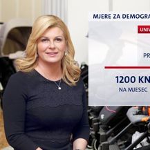 Koliko koštaju demografske mjere predsjednice Grabar-Kitarović? (Foto: Dnevnik.hr) - 1