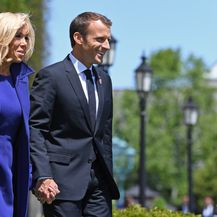 Brigitte i Emmanuel Macron (Foto: AFP)