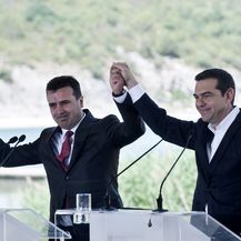 Zoran Zaev i Aleksis Tsipras (Foto: AFP)