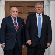 Rudy Giuliani i Donald Trump (Foto: AFP)