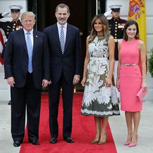 Donald Trum, kralj Felipe, Melania Trump i kraljica Letizia