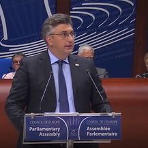 Andrej Plenković u Parlamentarnoj skupštini Vijeća Europe (Foto: screenshot)