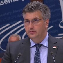 Andrej Plenković u Parlamentarnoj skupštini Vijeća Europe (Foto: screenshot)