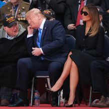 Melania i Donald Trump na obilježavanju 75. godišnjice Dana D
