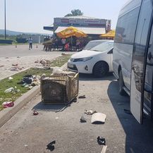 Kamion naletio na ljude na odmorištu kod Novske (Foto: SBplus)