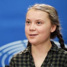 Greta Thunberg održala je govor i u Europskom parlamentu u Strasbourgu