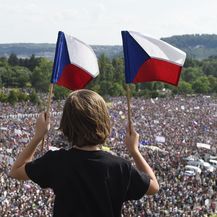 Prosvjed protiv češkog premijera (Foto: AFP)