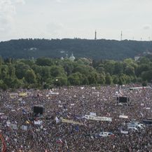 Prosvjed protiv češkog premijera (Foto: AFP)