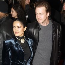 Edward Norton i Salma Hayek (Foto: AFP)