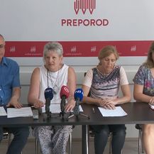 Sindikat Preporod održao konferenciju za medije o Školi za život (Foto: Dnevnik.hr)