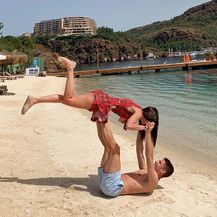 Andrej Kramarić i Mia Ćurković (Foto: Instagram)