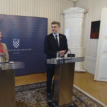 Marija Pejčinović Burić i Andrej Plenković (Foto: Dnevnik.hr)