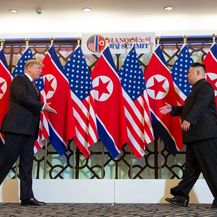 Donald Trump i Kim Jong Un (Foto: AFP)
