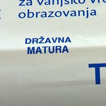 Od ponedjeljka počinju ispiti na maturi