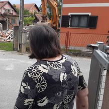 Prva je srušena kuća gospođe Nadice Tusak - 3