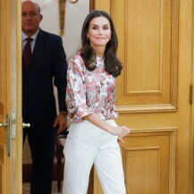 Kraljica Letizia u palači u Madridu