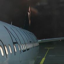 Oštećeni avion Croatia Airlinesa - 2