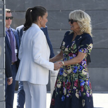 Kraljica Letizia i Jill Biden susrele su se u Madridu - 1