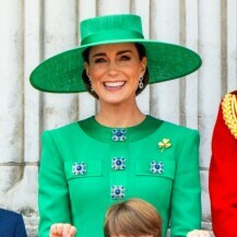 Princeza Catherine i princ Louis na kraljevskoj paradi