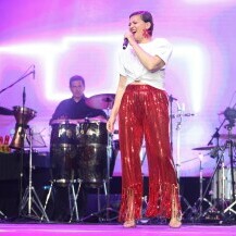 Nina Badrić bila je gošća na koncertu Alke Vuice