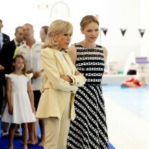 Brigitte Macron i princeza Charlene